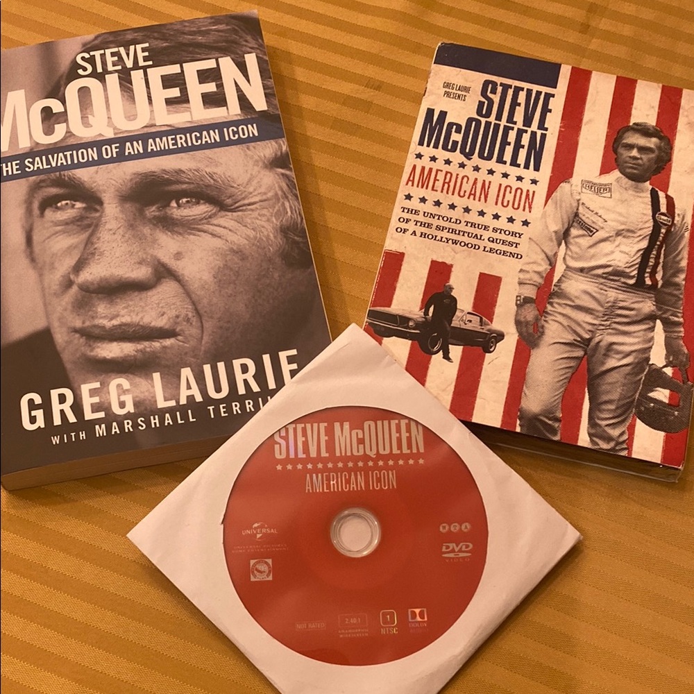 Steve McQueen American Icon Book and DVD Set